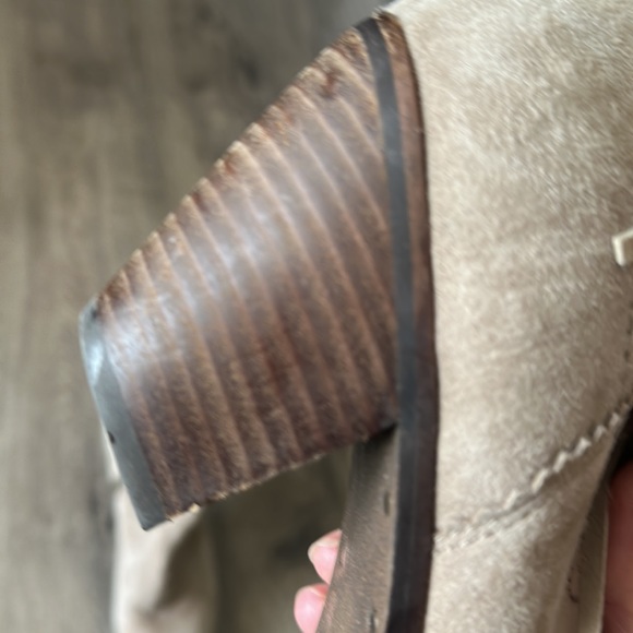 Sam Edelman Suede Fringe Booties - Picture 7 of 15